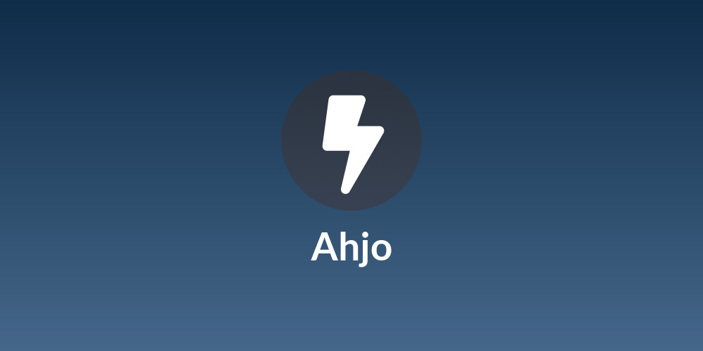 Ahjo