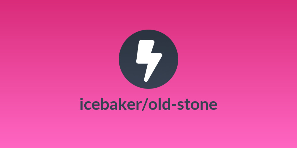 icebaker/old-stone