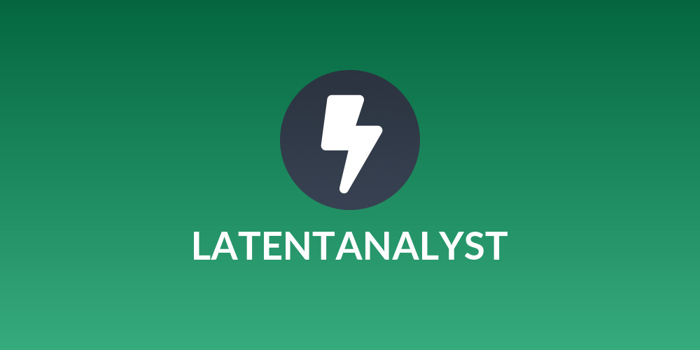 LATENTANALYST