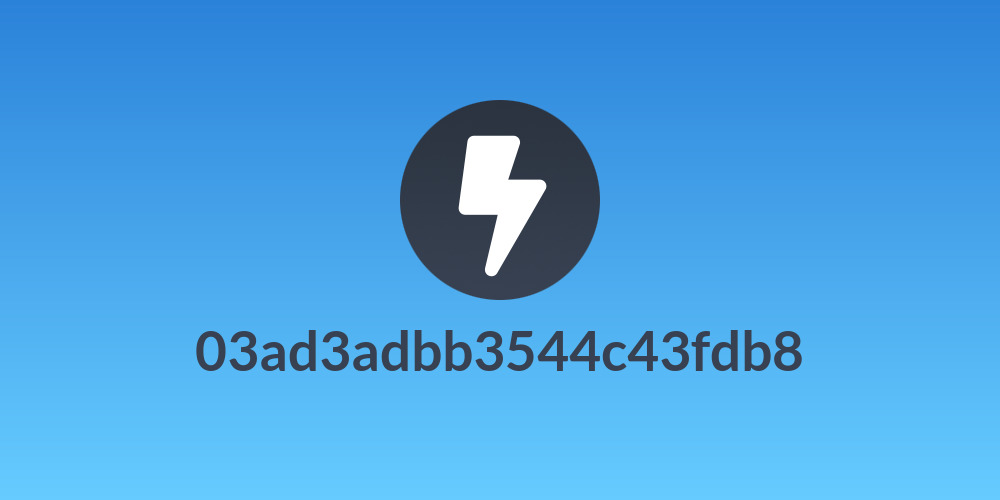 03ad3adbb3544c43fdb8