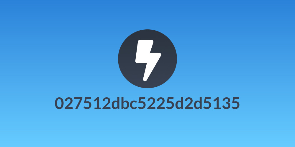 027512dbc5225d2d5135