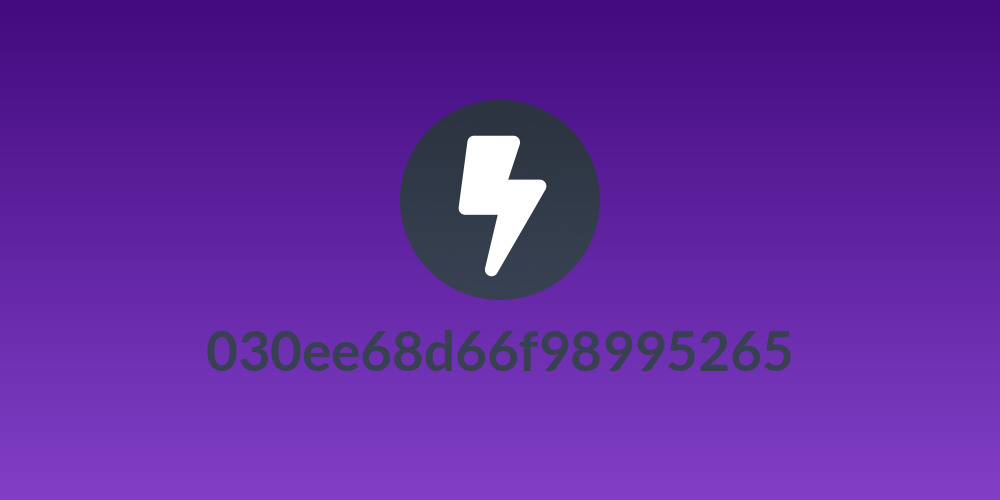 030ee68d66f98995265