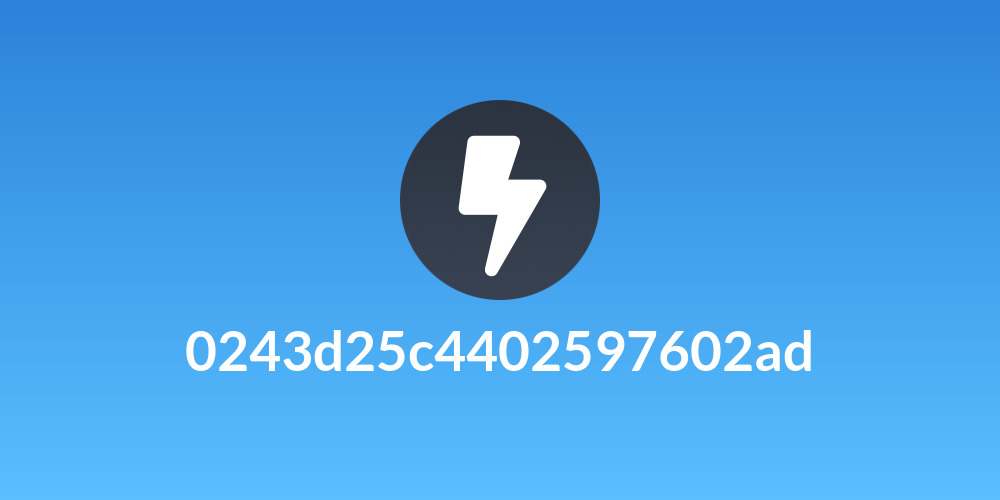 0243d25c4402597602ad