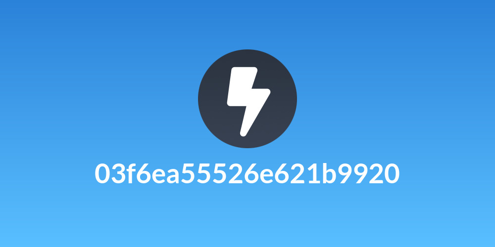 03f6ea55526e621b9920