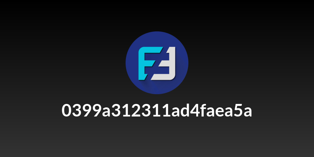 0399a312311ad4faea5a