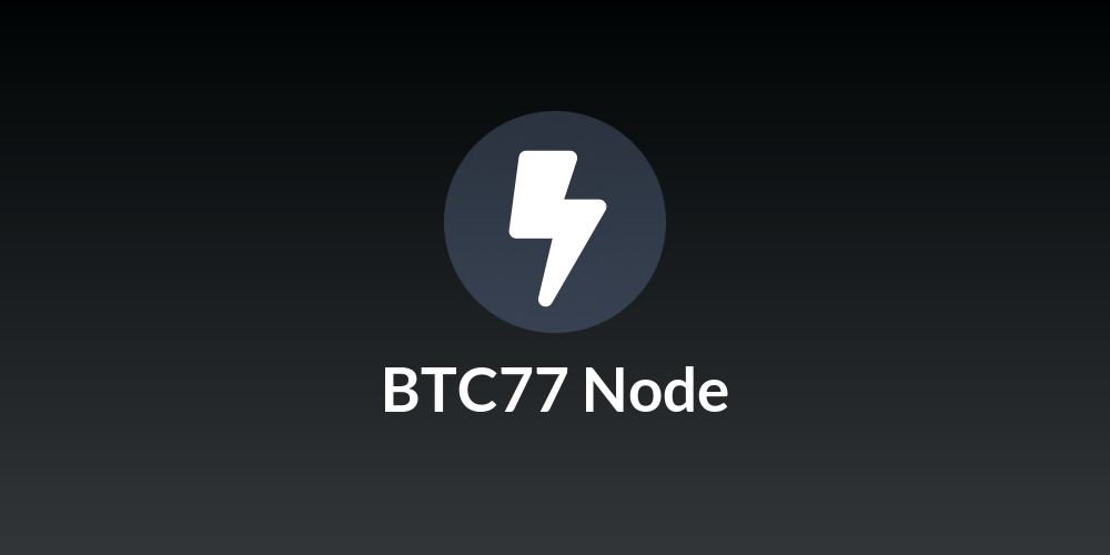 BTC77 Node