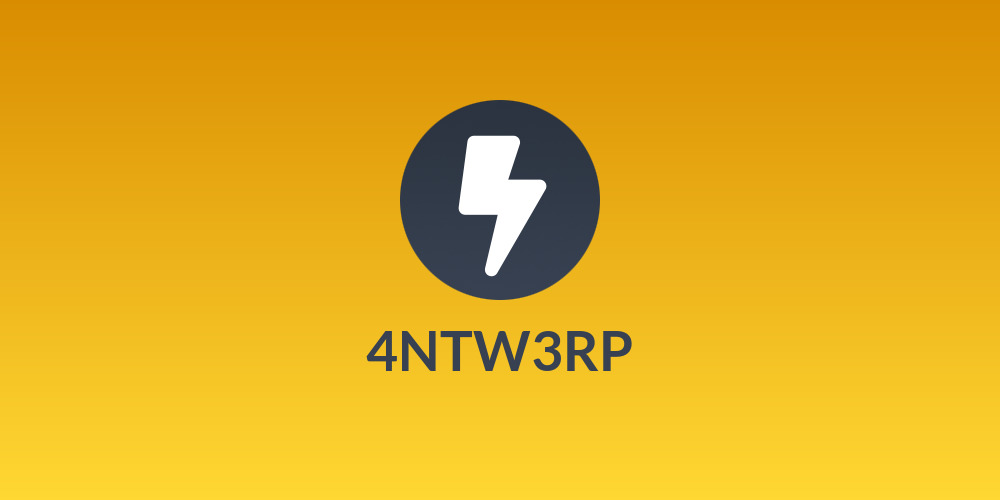 4NTW3RP