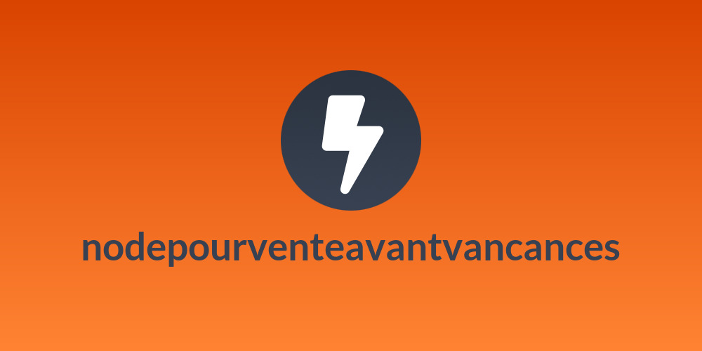 nodepourventeavantvancances