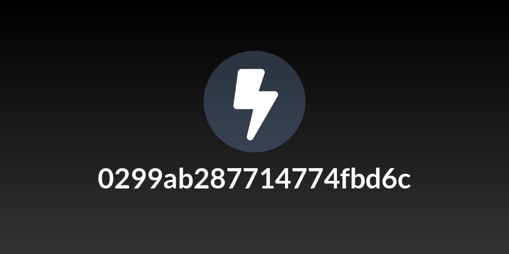 0299ab287714774fbd6c