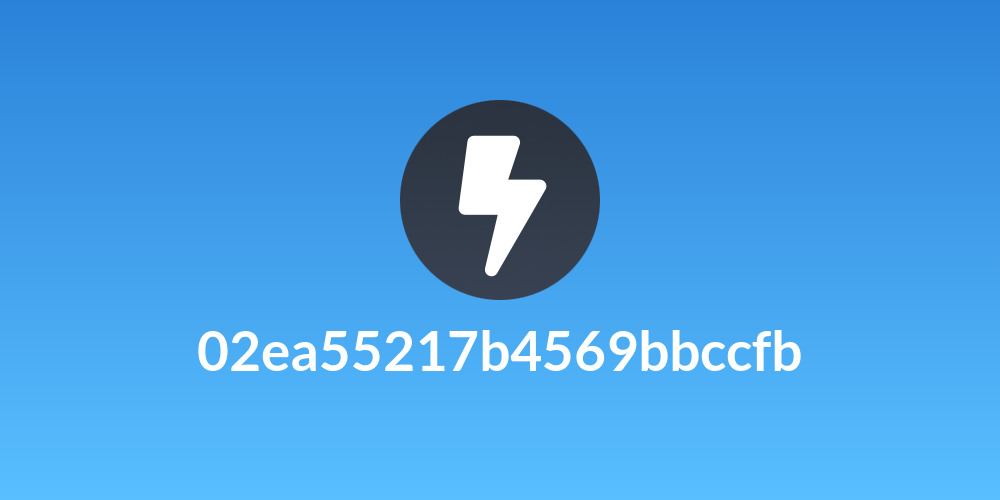 02ea55217b4569bbccfb