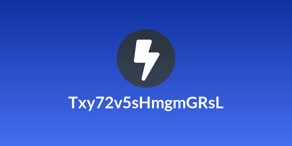 Txy72v5sHmgmGRsL