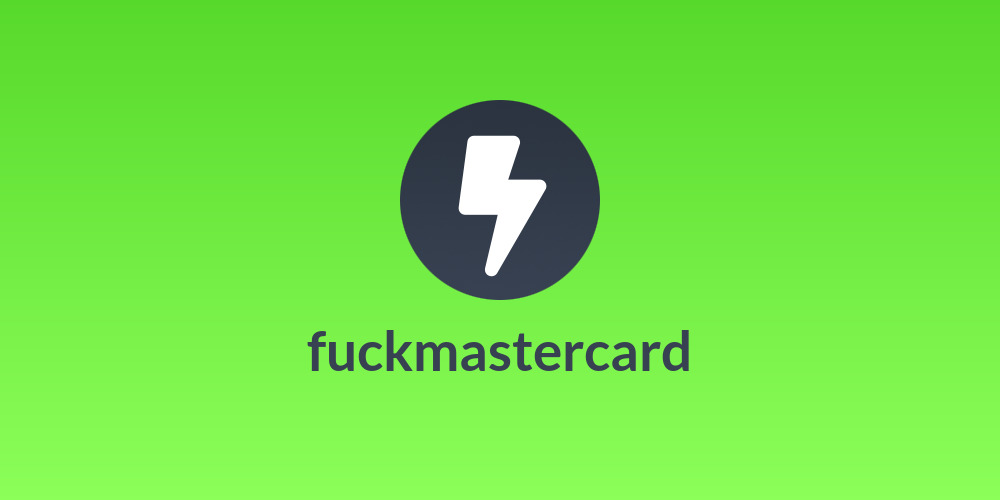 fuckmastercard