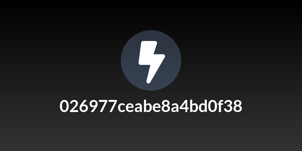 026977ceabe8a4bd0f38