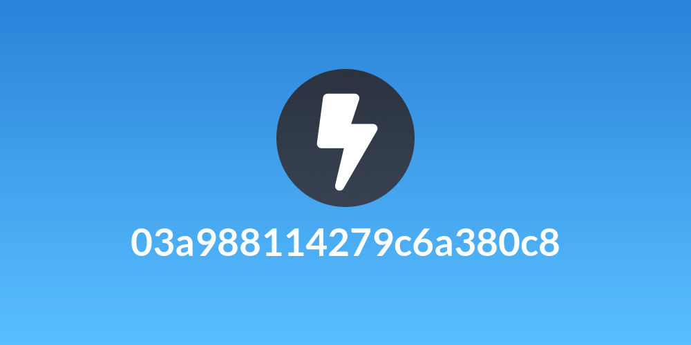 03a988114279c6a380c8