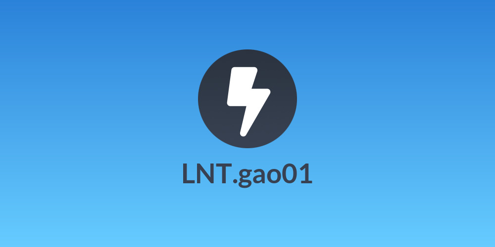 LNT.gao01
