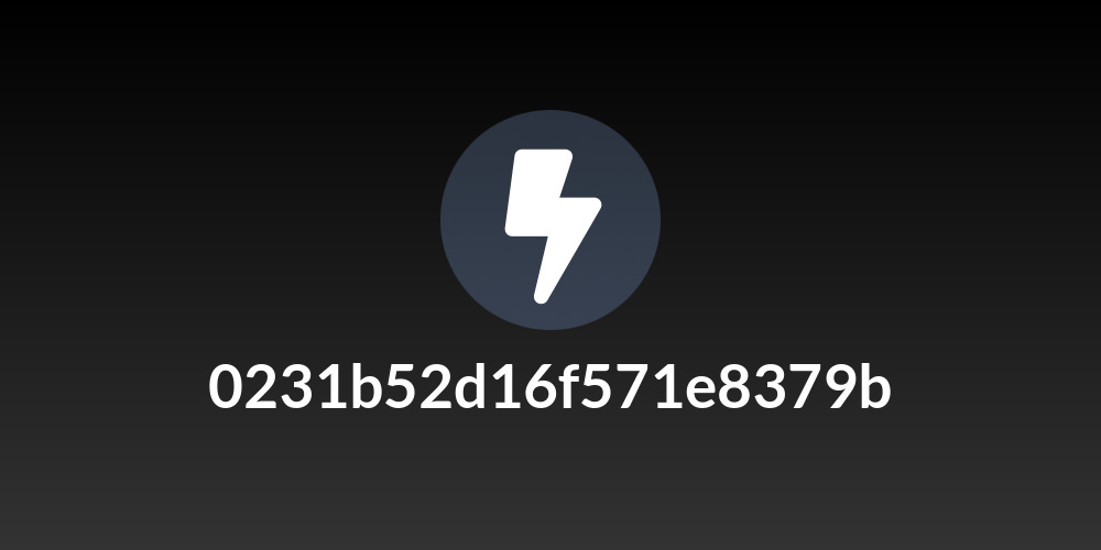 0231b52d16f571e8379b