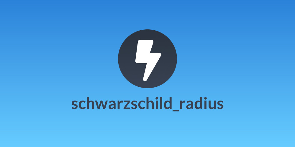 schwarzschild_radius