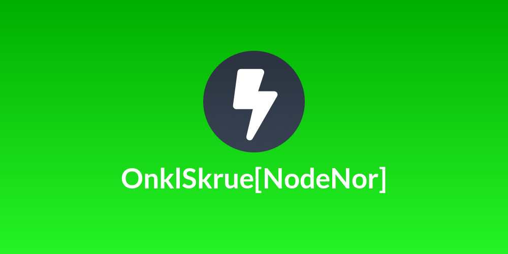 OnklSkrue[NodeNor]