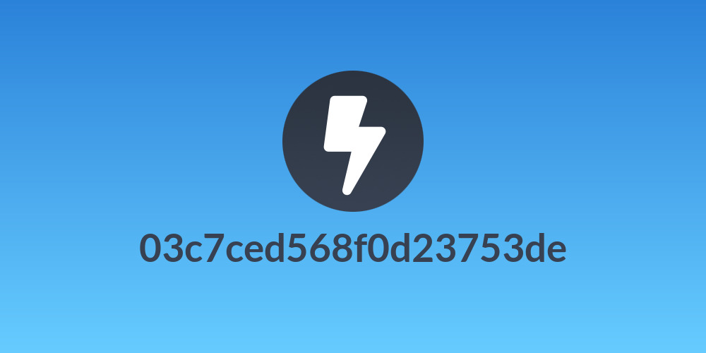03c7ced568f0d23753de