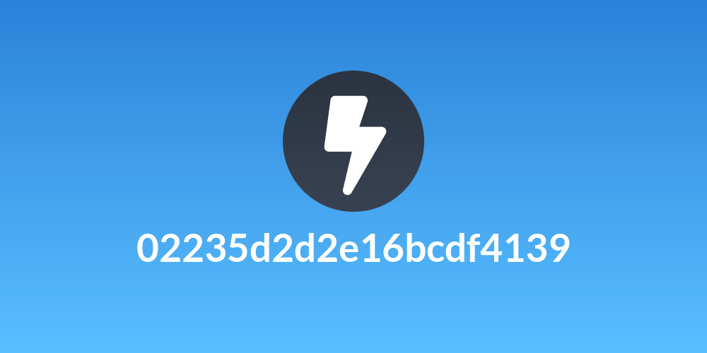 02235d2d2e16bcdf4139