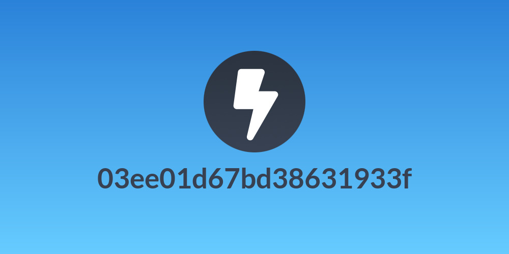 03ee01d67bd38631933f