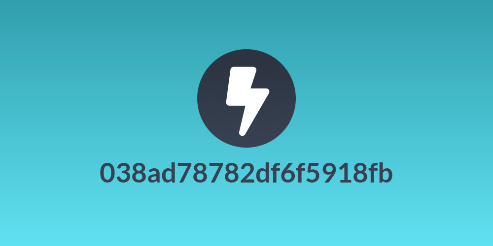 038ad78782df6f5918fb