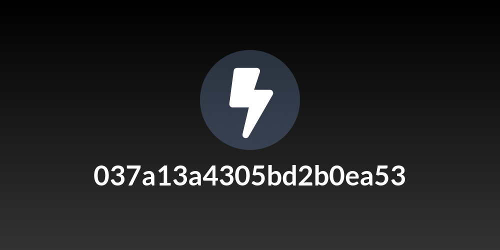 037a13a4305bd2b0ea53