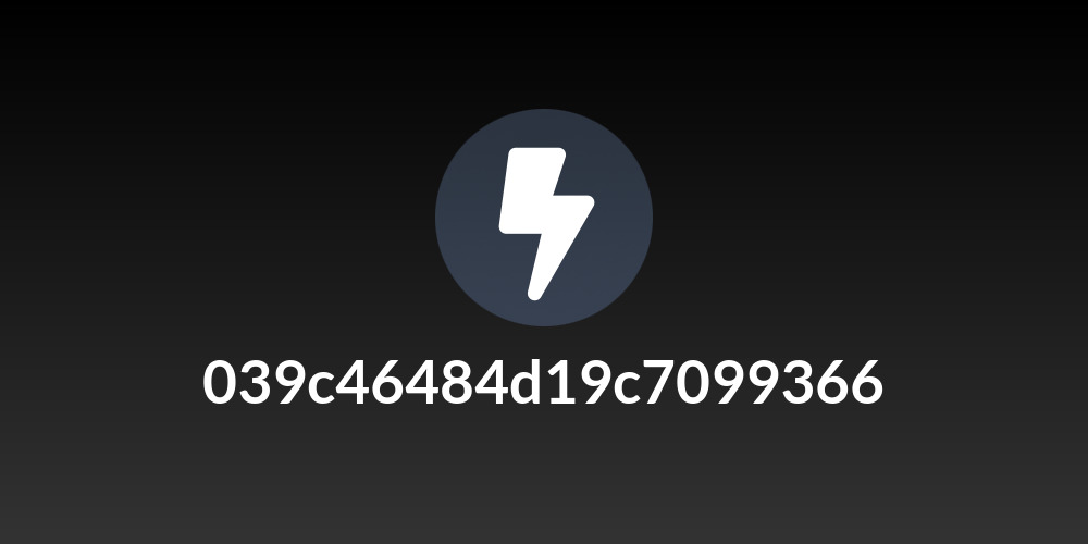 039c46484d19c7099366