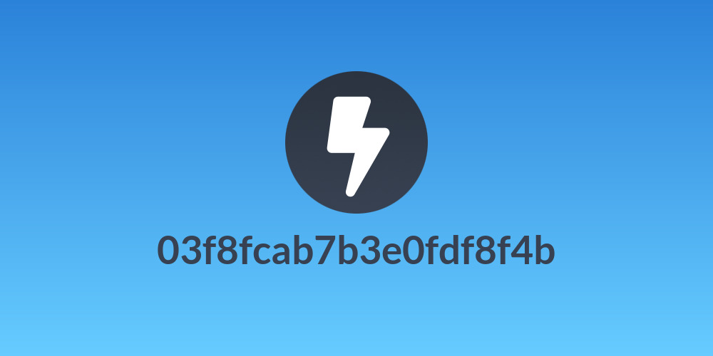 03f8fcab7b3e0fdf8f4b