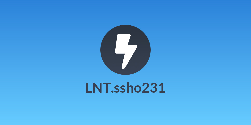 LNT.ssho231