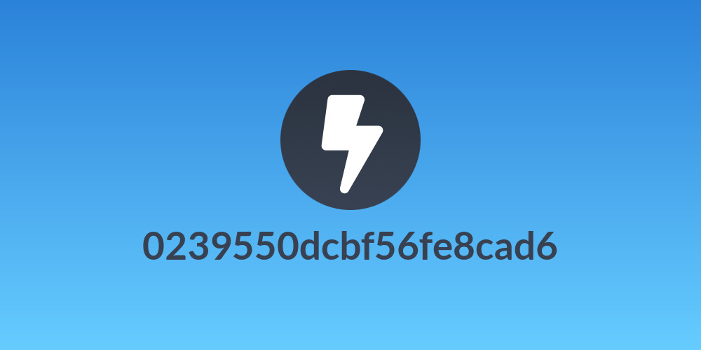 0239550dcbf56fe8cad6