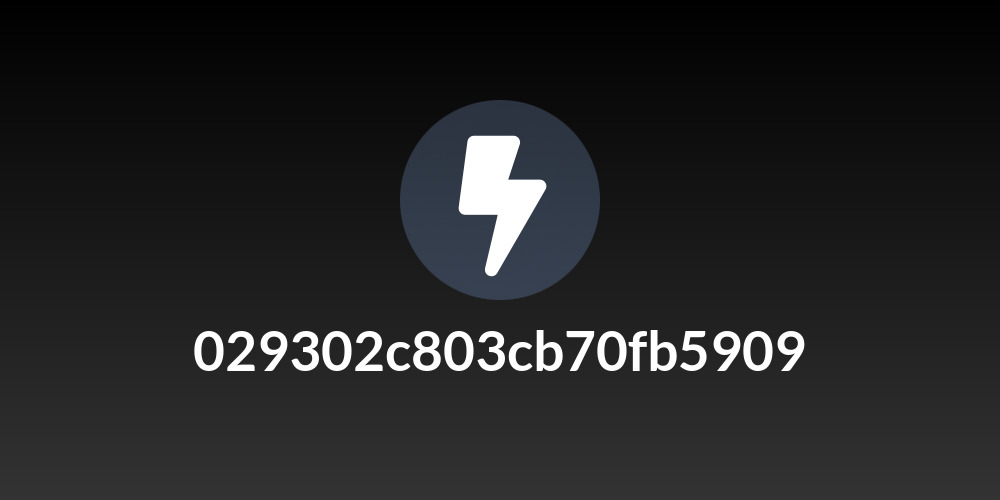 029302c803cb70fb5909