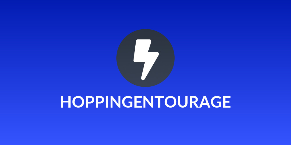 HOPPINGENTOURAGE