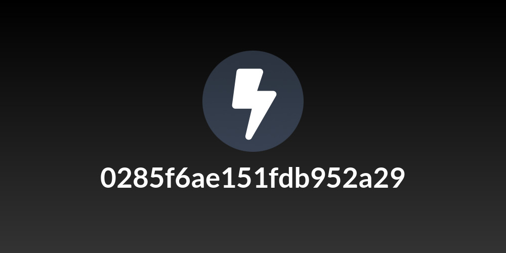 0285f6ae151fdb952a29