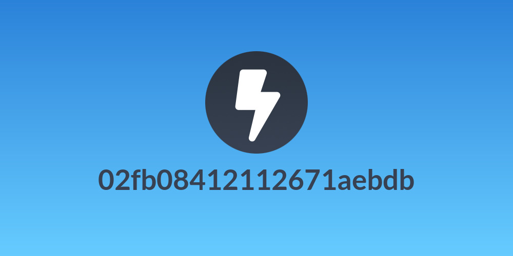 02fb08412112671aebdb