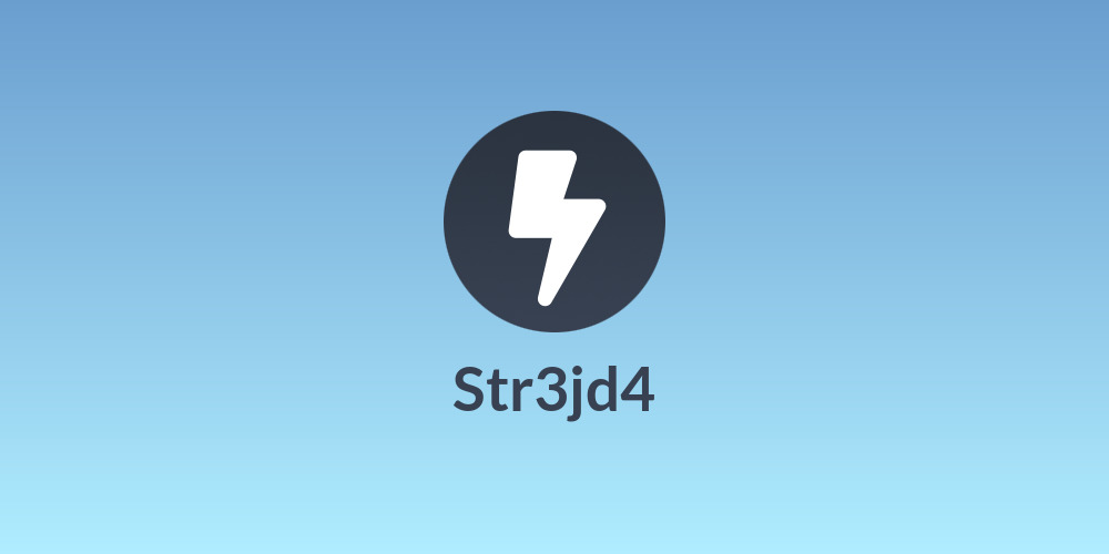 Str3jd4⚡️