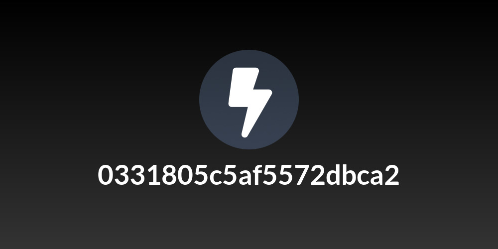 0331805c5af5572dbca2