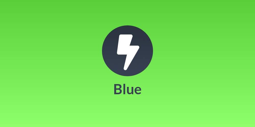 Blue