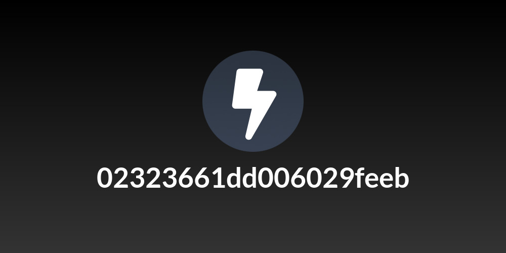 02323661dd006029feeb