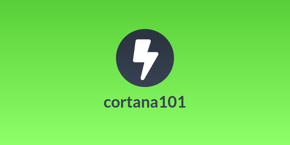 cortana101
