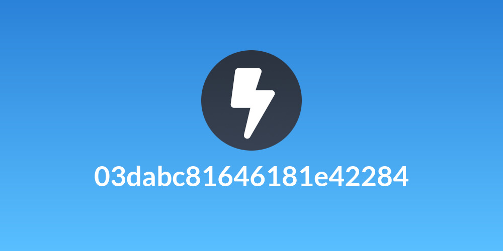 03dabc81646181e42284