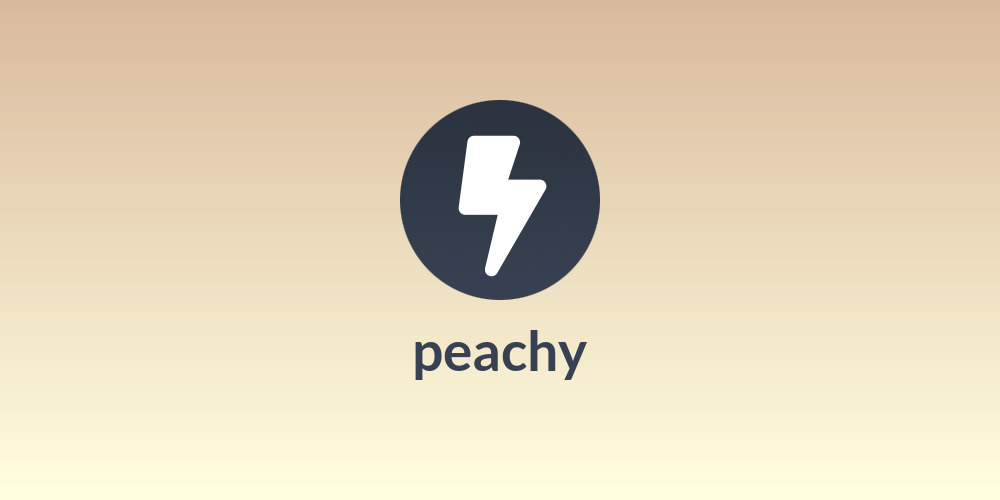 peachy