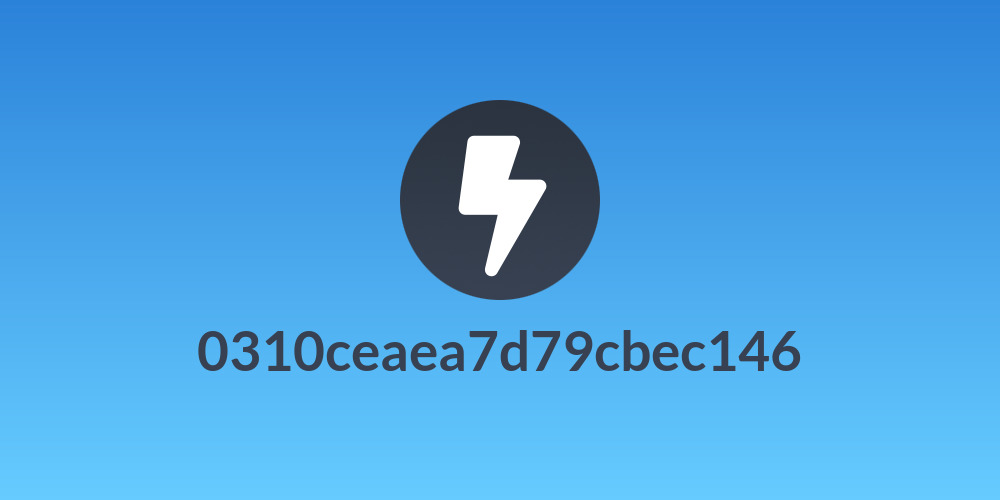 0310ceaea7d79cbec146