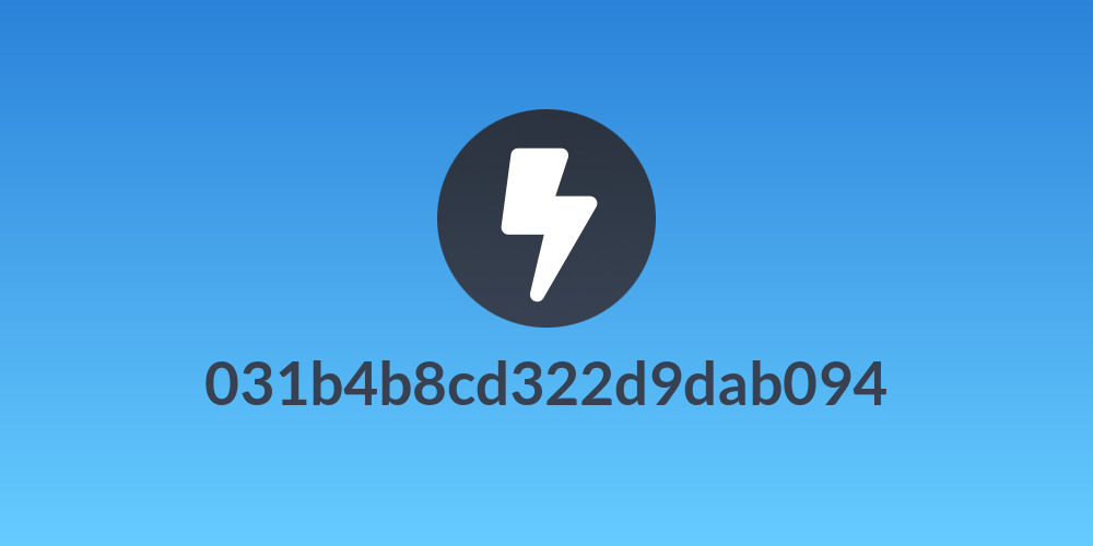 031b4b8cd322d9dab094