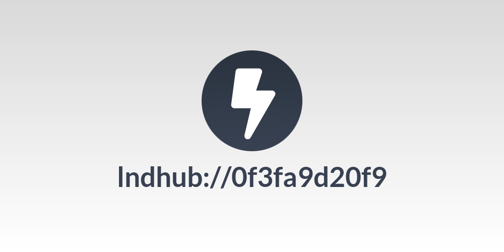 lndhub://0f3fa9d20f9