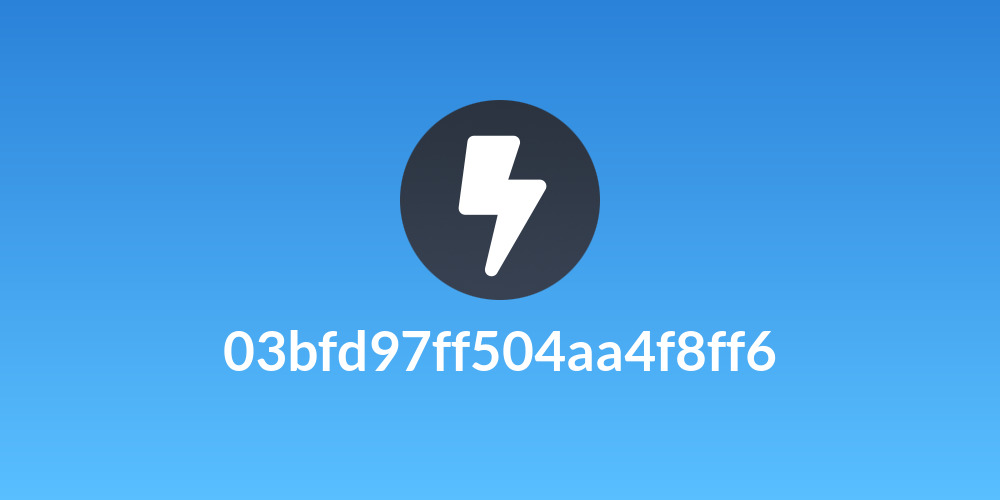 03bfd97ff504aa4f8ff6