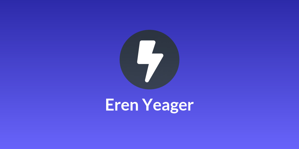Eren Yeager