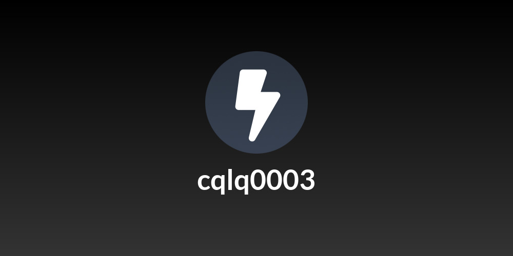 cqlq0003