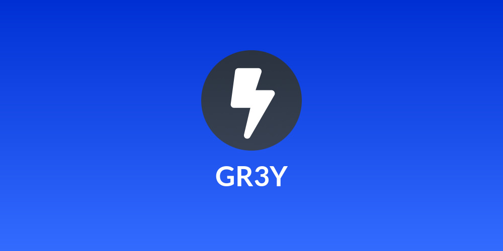 GR3Y