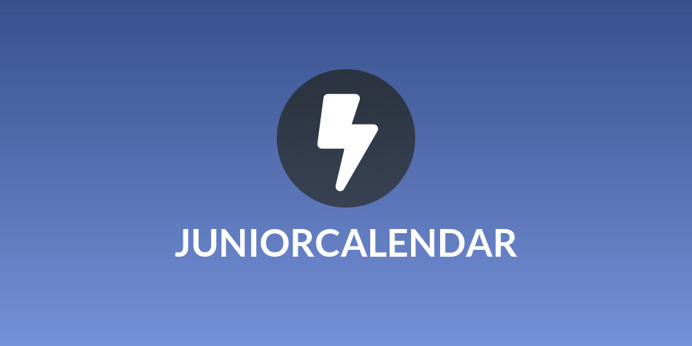 JUNIORCALENDAR